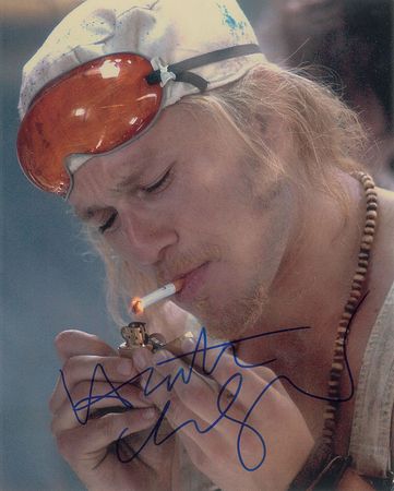 heath ledger smoking cigarette Heath Ledger Signed Photograph