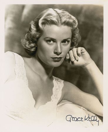 Lot #826 Grace Kelly Signed Photograph - Image 1