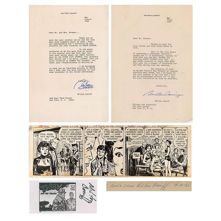 Lot #468 Milton Caniff Group Lot - Image 1