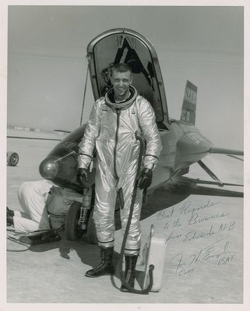 Lot #388 Joe Engle Signed Photographs - Image 1