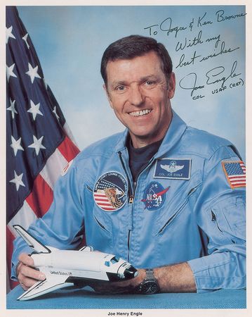 Lot #388 Joe Engle Signed Photographs - Image 2