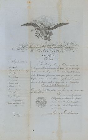Lot #10 James Buchanan Signed Document