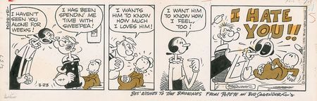 Lot #477 Bud Sagendorf Comic Strip - Image 1