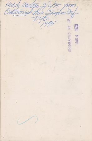 Lot #477 Bud Sagendorf Comic Strip - Image 2
