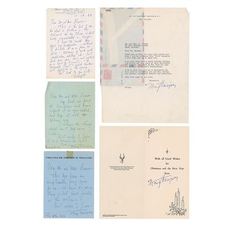 Lot #521 Mary Hemingway - Image 1