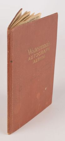 Lot #938 Babe Ruth and Franklin D. Roosevelt Waterman Autograph Album - Image 4