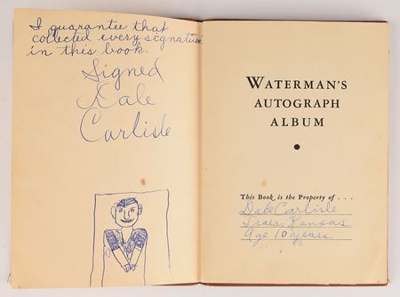 Lot #938 Babe Ruth and Franklin D. Roosevelt Waterman Autograph Album - Image 6