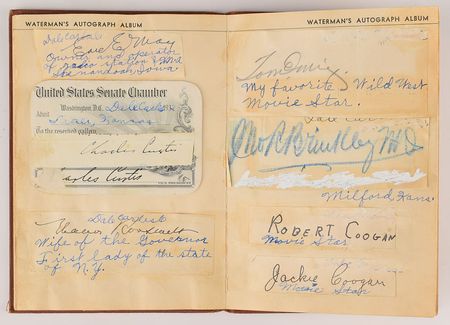 Lot #938 Babe Ruth and Franklin D. Roosevelt Waterman Autograph Album - Image 11