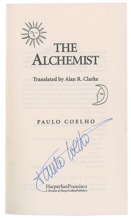 Lot #485 Paulo Coelho Book - Image 1