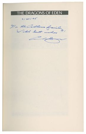 Lot #525 Carl Sagan - Image 1