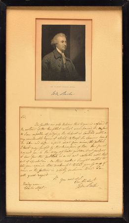 Lot #112 Edmund Burke Handwritten Letter Signed - Image 1