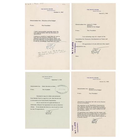 Lot #41 Harry S. Truman Archive - Image 1