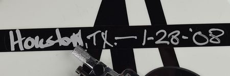 Lot #575 Eddie Van Halen: 'Frankenstrat' Art Series guitar played by EVH at the Toyota Center in 2008 - Image 6