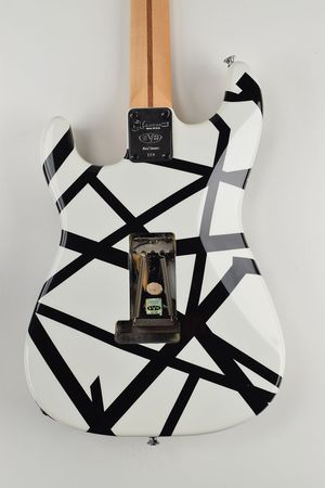 Lot #575 Eddie Van Halen: 'Frankenstrat' Art Series guitar played by EVH at the Toyota Center in 2008 - Image 8