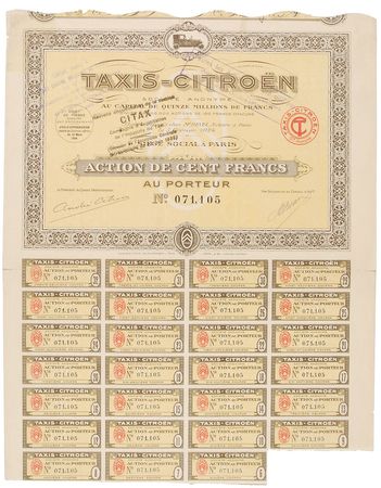 Lot #102 Andre Citroen Handwritten Letter Signed - Image 2