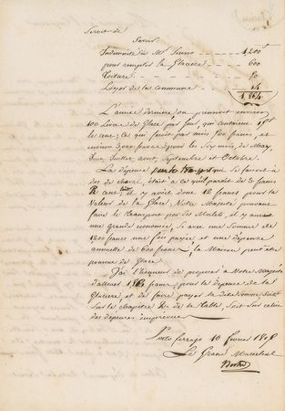 Lot #207 Napoleon Signed Document - Image 2