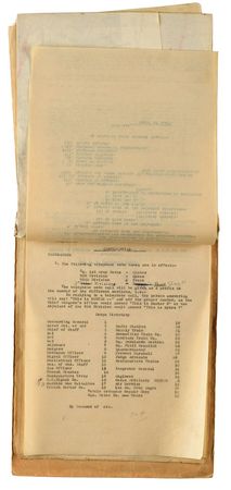 Lot #198 World War I: Willard Prince: Rare tentative 
