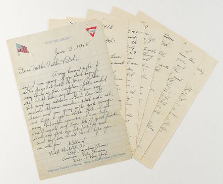 Lot #198 World War I: Willard Prince: Rare tentative 