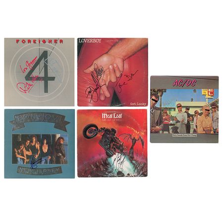 Lot #613 1980s Rock Albums - Image 1