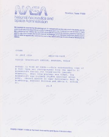Lot #339 Neil Armstrong: The first man on the moon - Image 2
