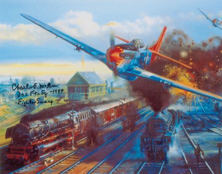 Lot #223  Tuskegee Airmen: Charles McGee - Image 2