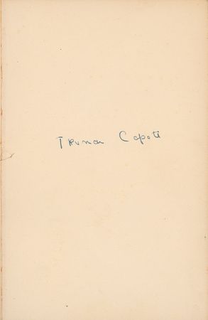 Lot #483 Truman Capote Book - Image 1
