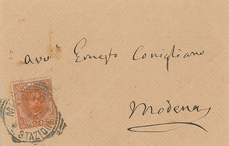 Lot #544 Giuseppe Verdi Signed Note - Image 2
