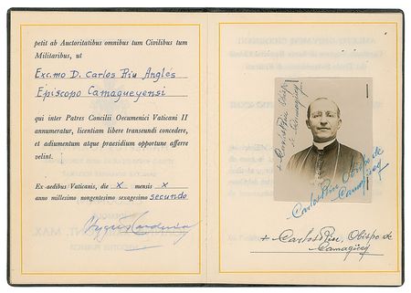 Lot #192 Vatican Passport Passport - Image 1