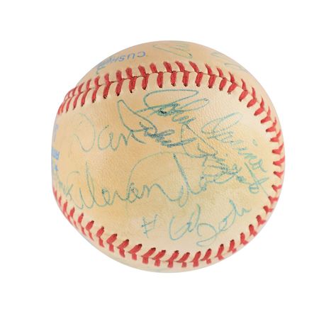 Lot #969 Roger Maris and Joe DiMaggio Baseball - Image 4