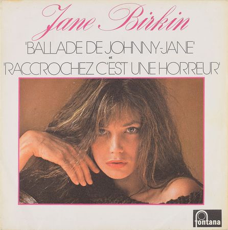 Lot #631 Jane Birkin and Serge Gainsbourg 45 RPM Record - Image 2
