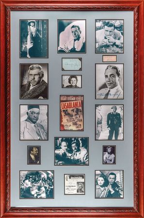 Lot #817 Casablanca: A cast of seven from Casablanca - Image 1
