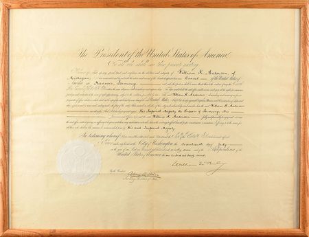 Lot #72 William McKinley Signed Document - Image 1