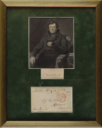 Lot #162 Daniel O'Connell Free Frank - Image 1