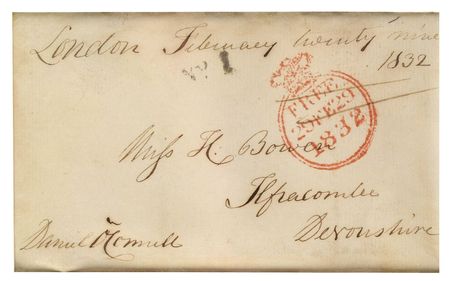 Lot #162 Daniel O'Connell Free Frank - Image 2