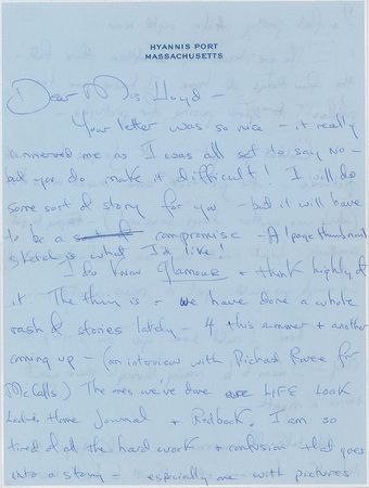 Lot #46 Jacqueline Kennedy: 