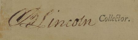 Lot #217 Benjamin Lincoln Signed Document - Image 2