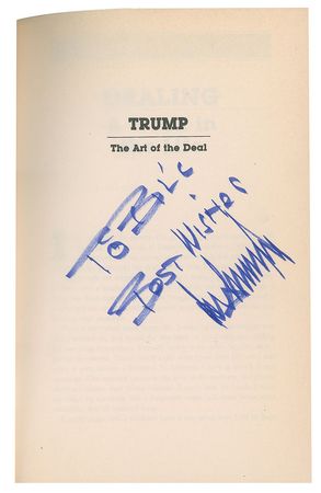 Lot #83 Donald Trump Book - Image 1