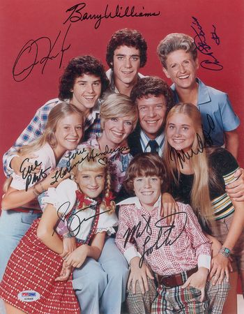 Lot #848 The Brady Bunch Signed Photograph - Image 1