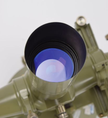 Lot #258 Wild T4 First Order Theodolite: Ultra-precise Wild Heerbrugg T4 astronomical theodolite - Image 5