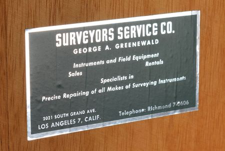 Lot #258 Wild T4 First Order Theodolite: Ultra-precise Wild Heerbrugg T4 astronomical theodolite - Image 16