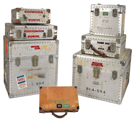 Lot #257 Wild BC-4 Ballistic Camera System: Robust missile tracking camera by Wild Heerbrugg - Image 12