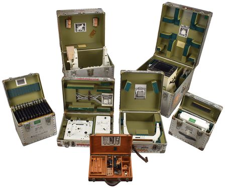 Lot #257 Wild BC-4 Ballistic Camera System: Robust missile tracking camera by Wild Heerbrugg - Image 23