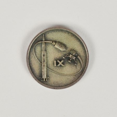 Lot #8326 Dave Scott?s Apollo 9 Flown Robbins Medal - Image 1