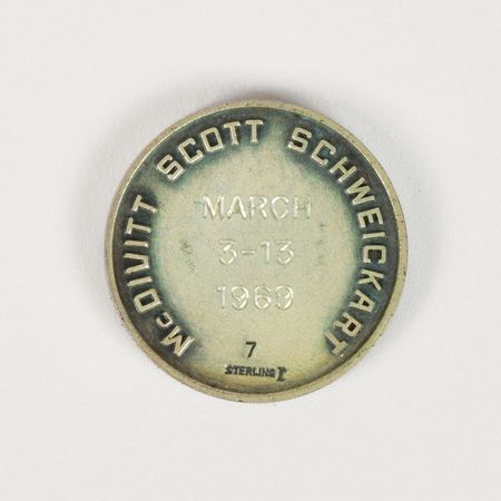 Lot #8326 Dave Scott?s Apollo 9 Flown Robbins Medal - Image 2