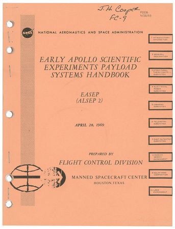 Lot #8189  Apollo 11 ALSEP 2 Manual - Image 4
