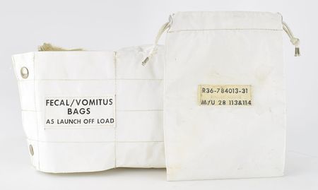 Lot #8104  Apollo CM Prototype Beta Cloth Bags Lot of (2) - Image 1