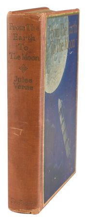 Lot #8126  Apollo Astronauts Signed 'From the Earth to the Moon' Book - Image 2