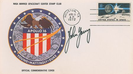 Lot #8342 John Young Signed Cover - Image 1