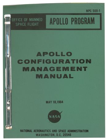 Lot #8130  Apollo Configuration Management Manual - Image 1