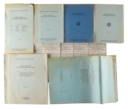 Lot #8556  Apollo Missions Photography Indexes - Image 1
